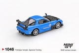 Mini GT Mazda RX-7 RE-Amemiya 20B NA 3ROTOR-7 “Ama-san Go” RHD - MGT01046-R