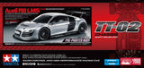 Tamiya RC Audi R8 LMS 2008 - Pre-Painted Body - TT-02 - Item #47517