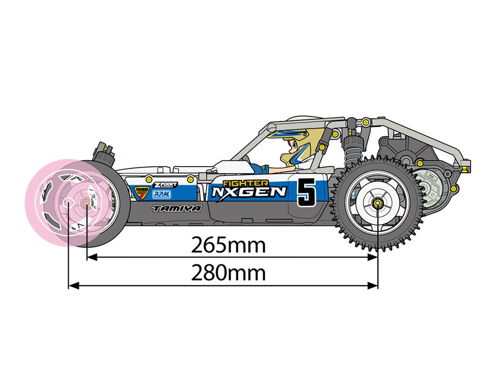 Tamiya RC Fighter NXGEN (DT-04) 2WD - Item #58741