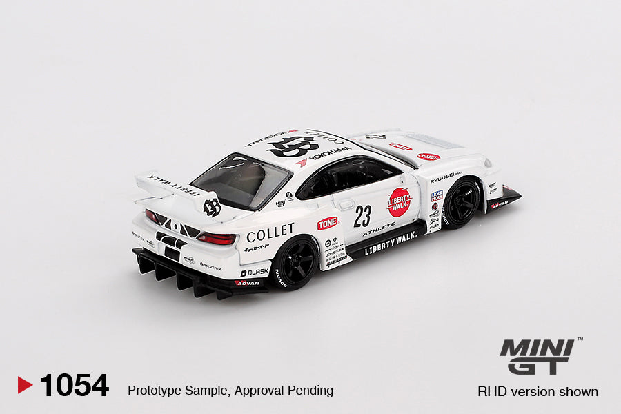 Mini GT Nissan LB-Super Silhouette S15 Silvia Athlete RHD 1:64 - MGT01054-R