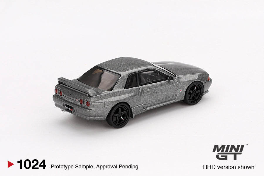 Mini GT Nissan Skyline GT-R (R32) (NISMO BNR32 CRS Version) Dark Metal Gray 1:64 - MGT01024-R