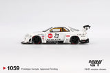 Mini GT Nissan LB-ER34 Super Silhouette Athlete / Collet RHD 1:64 - MGT01059-R