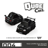 Mini GT QubeCarz Complete Box of 6 Cars - Factory Sealed - 1:64 - QZ001PACK6