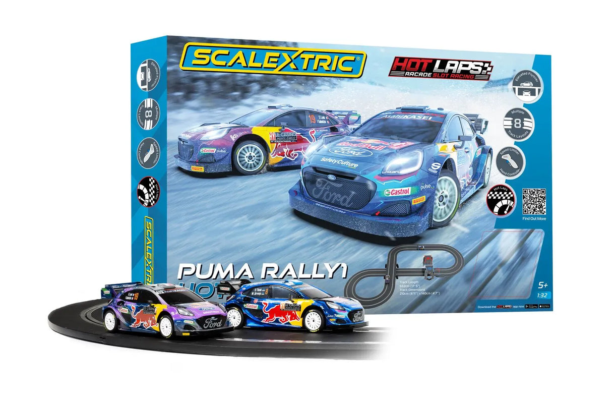 Scalextric WRC Puma RALLY1 Hot Laps Race Set C1452M