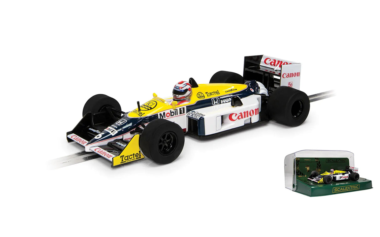 Scalextric Williams FW11 - Nelson Piquet 1987 World Champion C4309 - New 2023