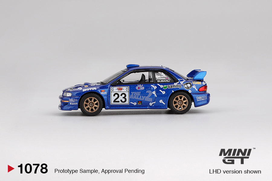 Mini GT Subaru Impreza WRC99 #23 2000 Acropolis Rally 1:64 - MGT01078-L