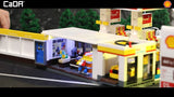 CaDA Shell Retail Station 1309 Pieces Brick Model Kit C66026W