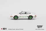 Mini GT Porsche 911 Carrera RS 2.7 Grand Prix White LHD 1:64 - MGT00801-L
