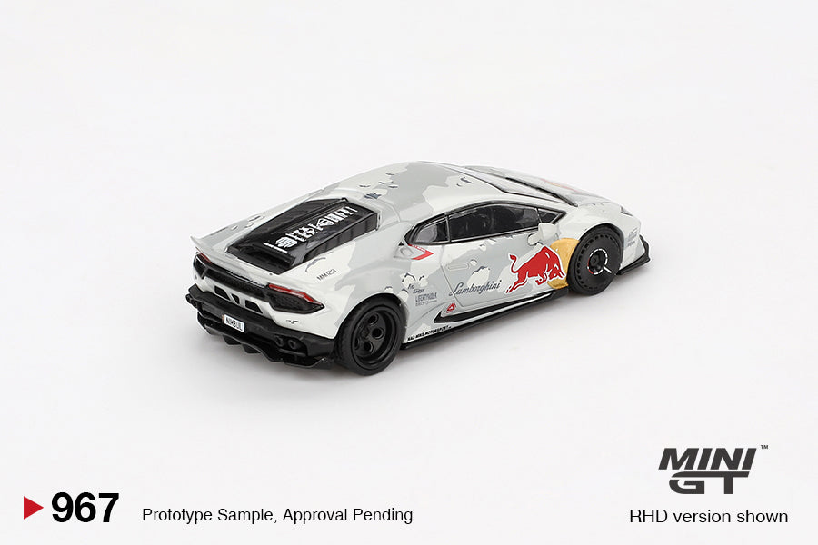 Mini GT Lamborghini Huracan LB Works V2 Mad Mike Numbul RHD 1:64 - MGT00967-R