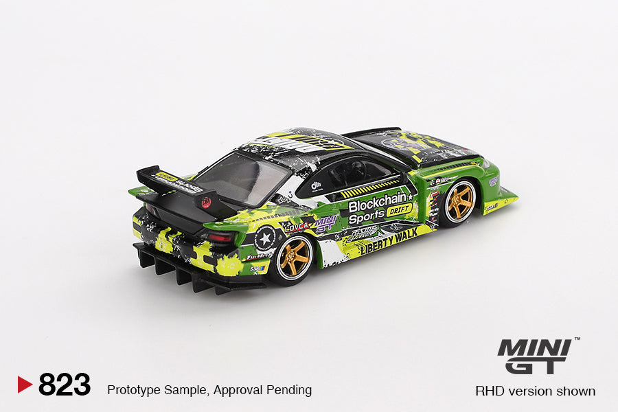 Mini GT Nissan LB-Super Silhouette S15 Silvia No.555 V2 2024 FO RHD 1:64 - MGT00823-R