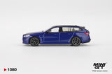 Mini GT BMW M5 Touring Marina Bay Blue Metallic 1:64 - MGT01080-R