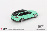Mini GT BMW M3 M Performance Touring Mint Green RHD - MGT00897-R