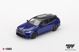 Mini GT BMW M5 Touring Marina Bay Blue Metallic 1:64 - MGT01080-R
