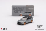 Mini GT BMW M3 Competition Touring Brooklyn Grey RHD - MGT00864-R