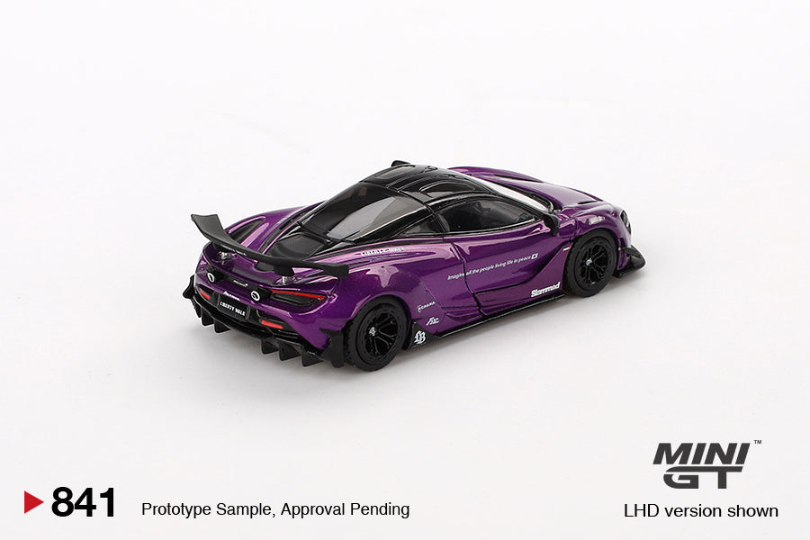 Mini GT McLaren 720S LB★Works Purple 1:64 RHD - MGT00841-R