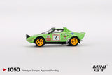 Mini GT Lancia Stratos HF No.04 1979 Spanish Rally Champion LHD 1:64 - MGT01050-L