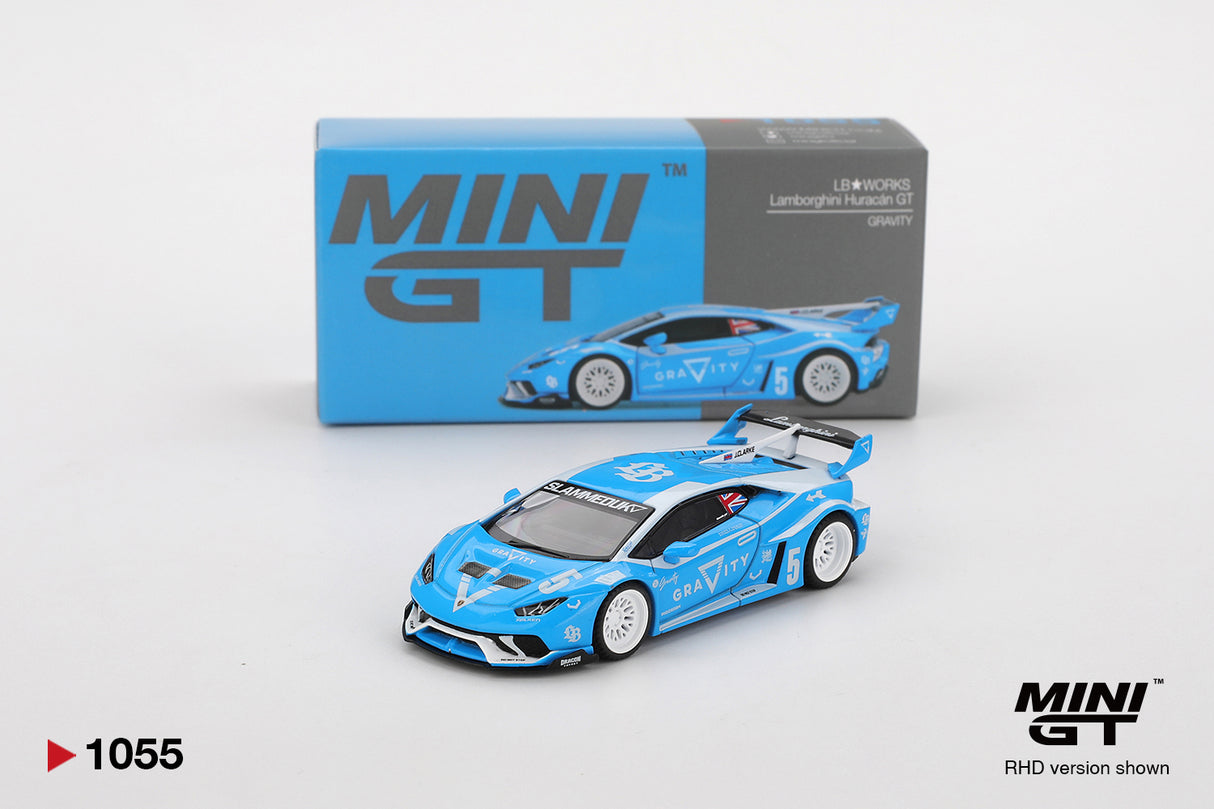 Mini GT LB★WORKS Lamborghini Huracán GT GRAVITY 1:64 - MGT01055-R