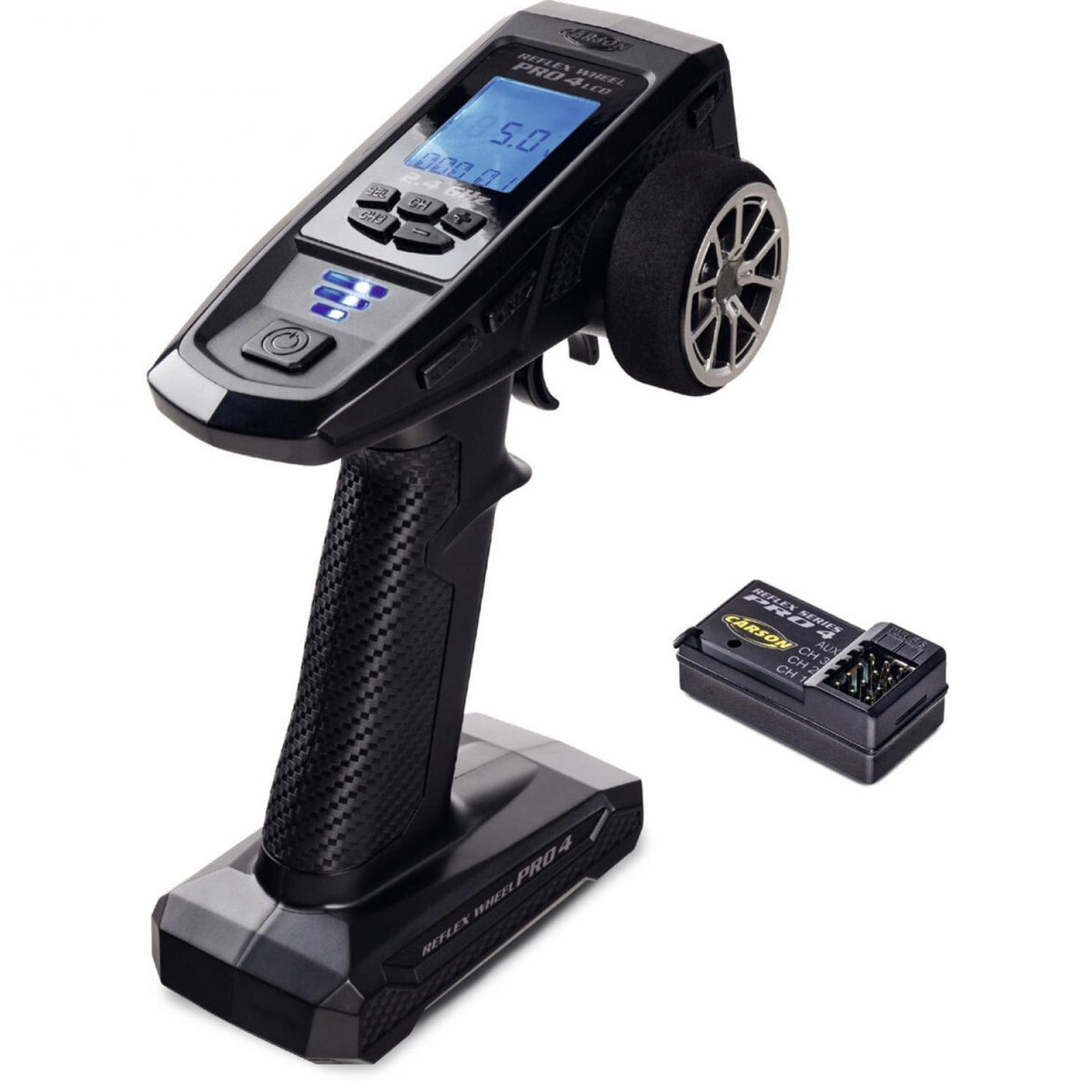 Carson Reflex Wheel Pro 4 2.4GHz LCD RC Radio – Slick-Shifts