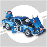 IXO Collections Alpine A110 1600S Rally 1:8 Scale Metal and Plastic Full Kit IXC.ALP.FK