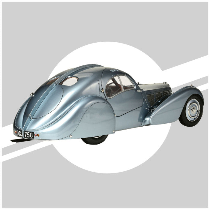 IXO Collections Bugatti SC57 Atlantic 1:8 Scale Metal and Plastic Full Kit IXC.BGA.FK