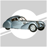 IXO Collections Bugatti SC57 Atlantic 1:8 Scale Metal and Plastic Full Kit IXC.BGA.FK