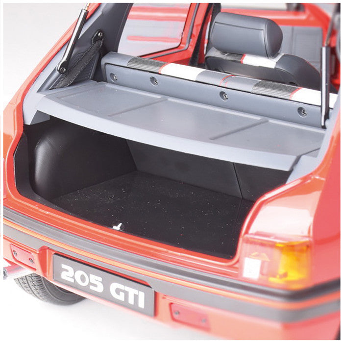 IXO Collections Peugeot 205 1.9 GTI Red 1:8 Scale Metal and Plastic Full Kit IXC.PEU.FK