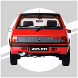 IXO Collections Full Kit Peugeot 205 1.9 GTI Red 1:8 Scale Metal Kit IXC.PEU.FK