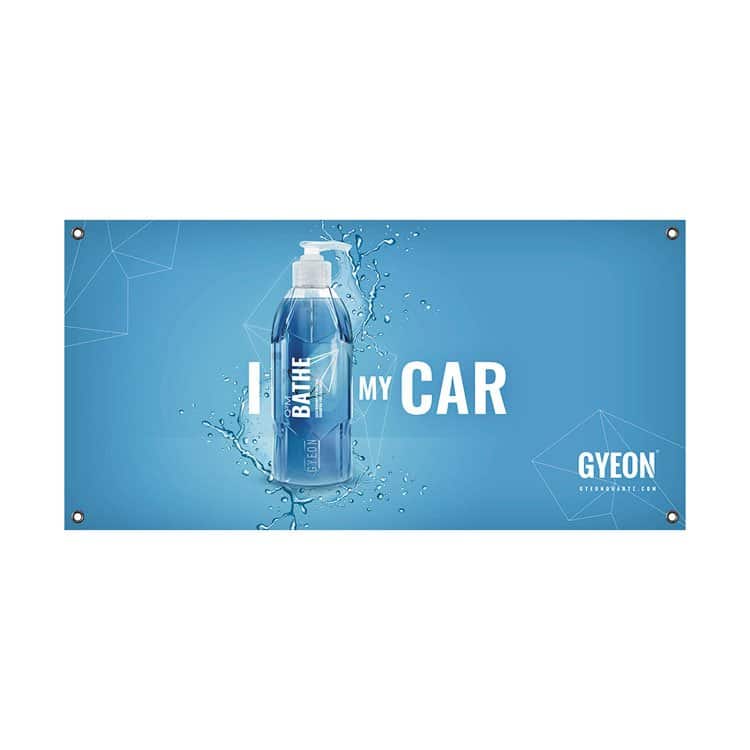 Gyeon Banner - I Bathe My Car (Bathe)