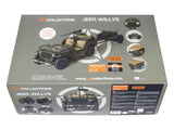 IXO Collections Full Kit Jeep® Willys + Accessories 1:8 Scale Metal Kit