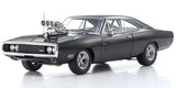 Kyosho Dodge Charger R/T 1970 Fast & Furious Black 1:18 Scale KS08974FF