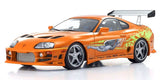 Kyosho Toyota Supra Turbo Fast & Furious Orange Pearl 1:18 Scale KS08975FF