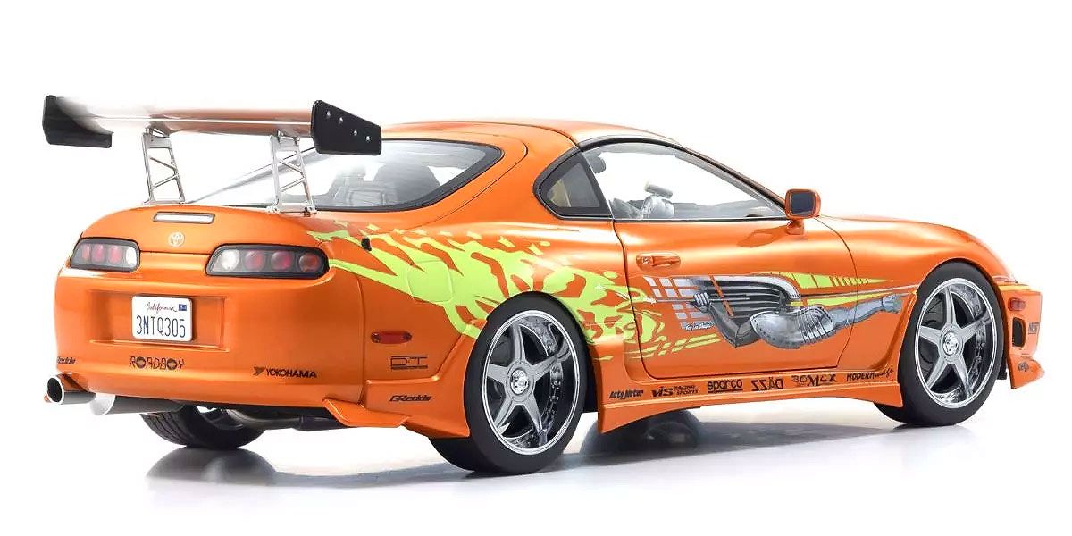 Kyosho Toyota Supra Turbo Fast & Furious Orange Pearl 1:18 Scale KS08975FF