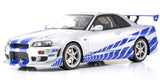 Kyosho Nissan Skyline R34 GT-R "Fast & Furious" 1:12 Scale Resin KSR12007A