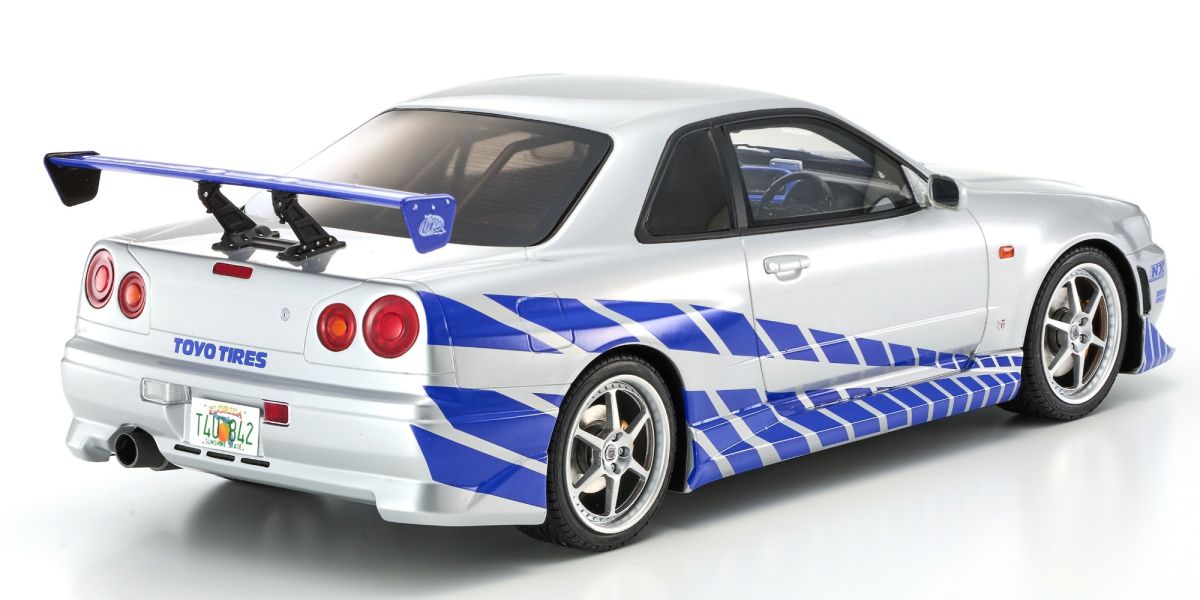 Kyosho Nissan Skyline R34 GT-R "Fast & Furious" 1:12 Scale Resin KSR12007A