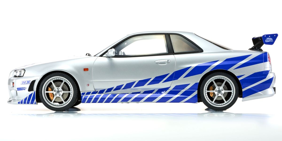 Kyosho Nissan Skyline R34 GT-R "Fast & Furious" 1:12 Scale Resin KSR12007A