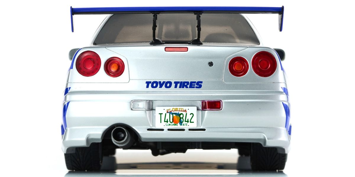 Kyosho Nissan Skyline R34 GT-R "Fast & Furious" 1:12 Scale Resin KSR12007A