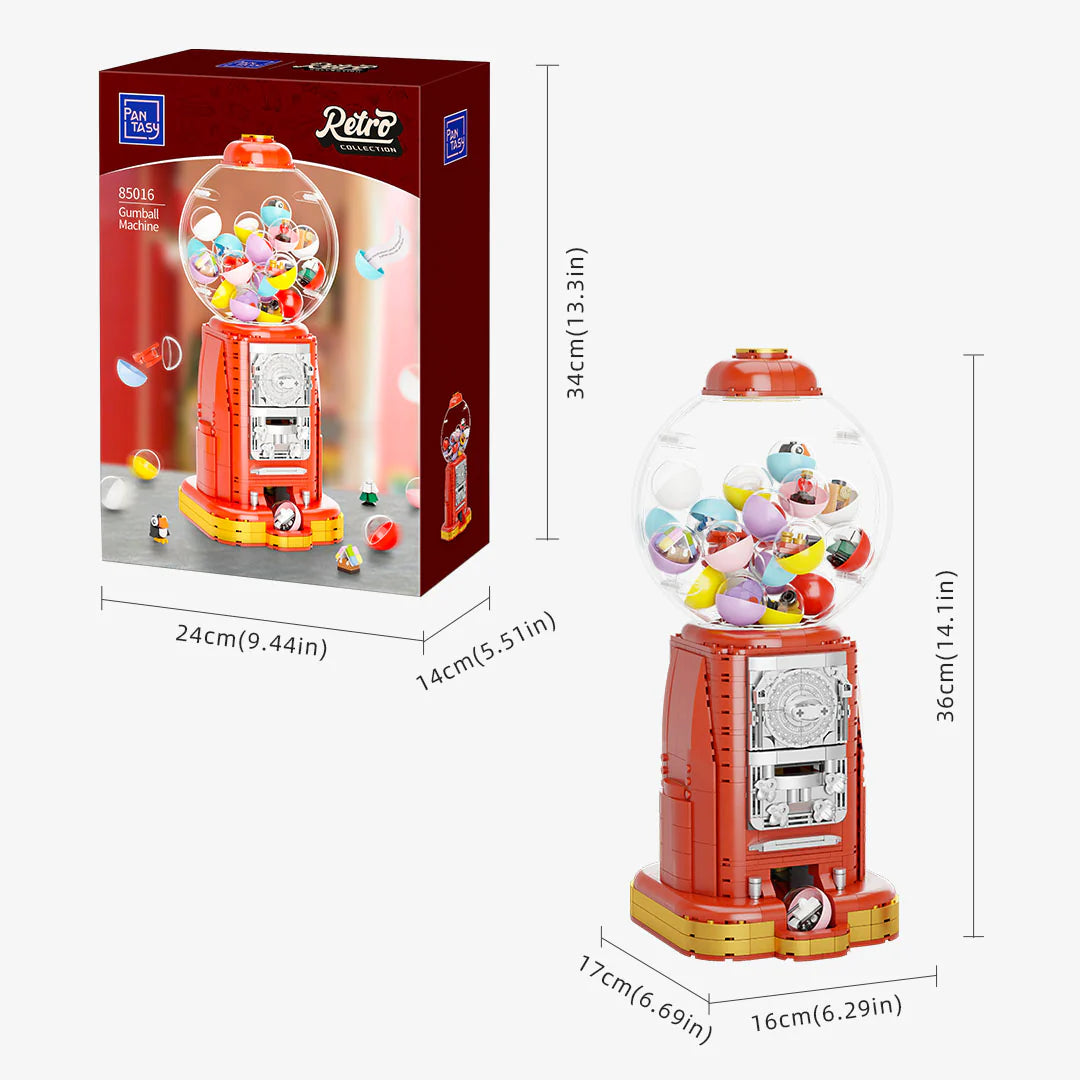 Pantasy Retro Gumball Machine 936 pcs Brick Model Kit 85016