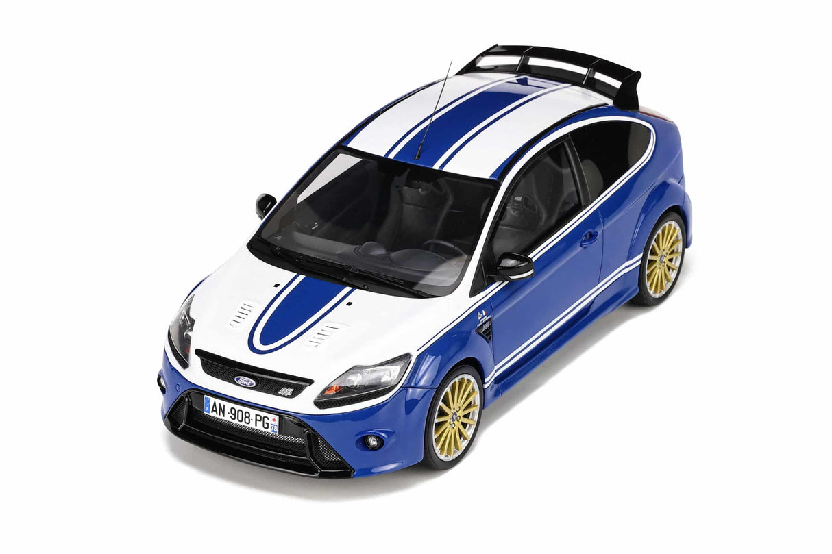 Otto Mobile Ford Focus MK2 RS LeMans Blue/White Special Edition 2010 1:18 - OT1010