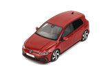 Otto Mobile Volkswagen Golf VIII GTI Red 2021 1:18 - OT405