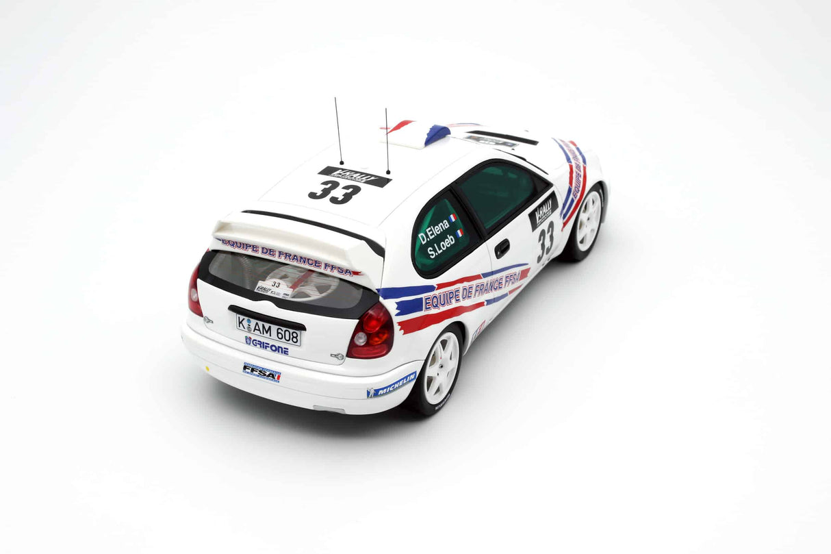 Otto Mobile Toyota Corolla WRC S. Loeb Tour de Corse 2000 1:18 - OT996