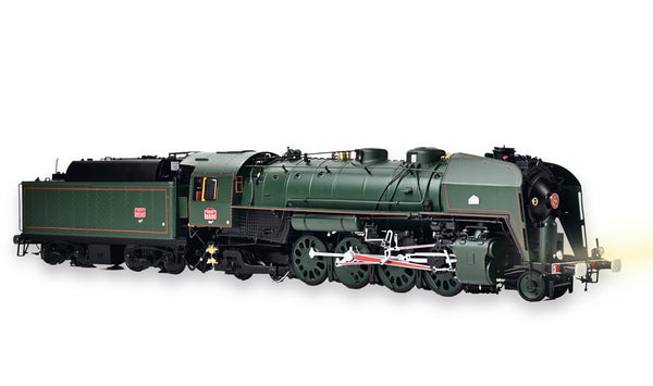 IXO Collections 141-R Steam Locomotive 1:32 Scale Metal and Plastic Full Kit IXC.141.FK