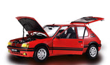 IXO Collections Peugeot 205 1.9 GTI Red 1:8 Scale Metal and Plastic Full Kit IXC.PEU.FK