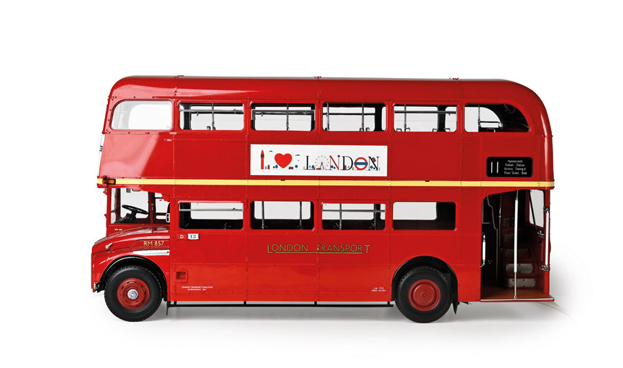 IXO Collections Routemaster Bus 1961 1:12 Scale Metal and Plastic Full Kit 1247 parts IXC.RTM.FK