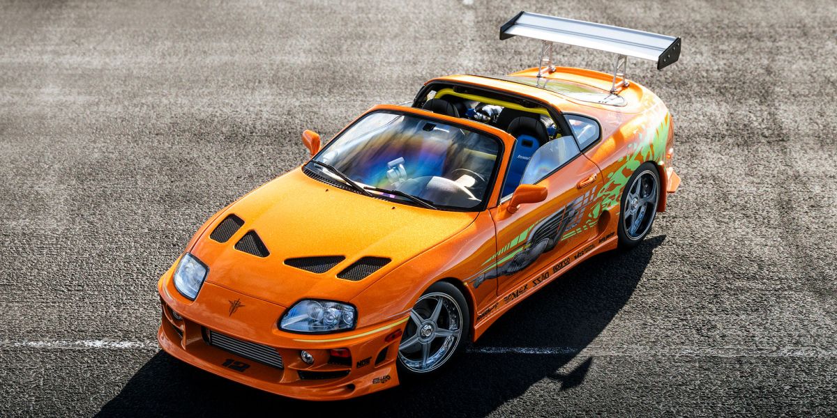 Kyosho Toyota Supra Turbo Fast & Furious Orange Pearl 1:18 Scale KS08975FF