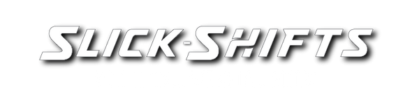 Slick-Shifts Main Logo. Also shows the slogan You Click..We Ship..Slick! Click the logo to return to the Home Page.