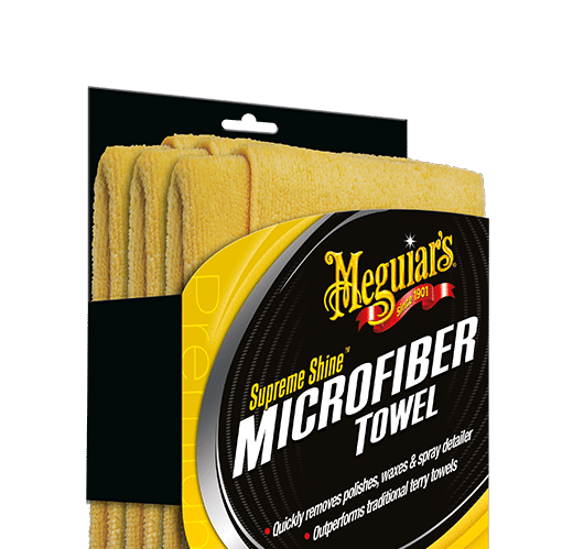 Meguiar’s® Supreme Shine Microfibre Towel 3-Pack